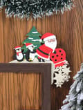 Miniatyrbild 3 av 11: Juldekoration för dörröverstycke