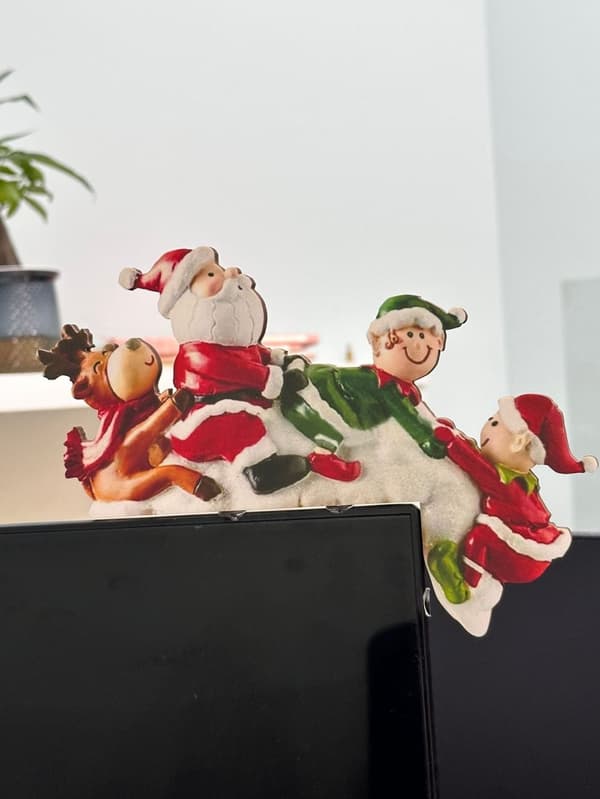 Juldekoration för dörröverstycke