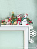 Miniatyrbild 11 av 11: Juldekoration för dörröverstycke