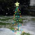 Miniatyrbild 6 av 6: Juldekoration trädgård Ljusslinga