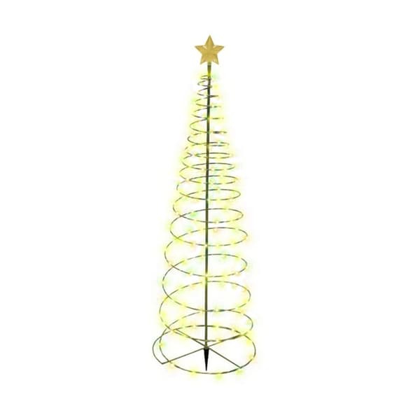 Juldekoration trädgård Ljusslinga