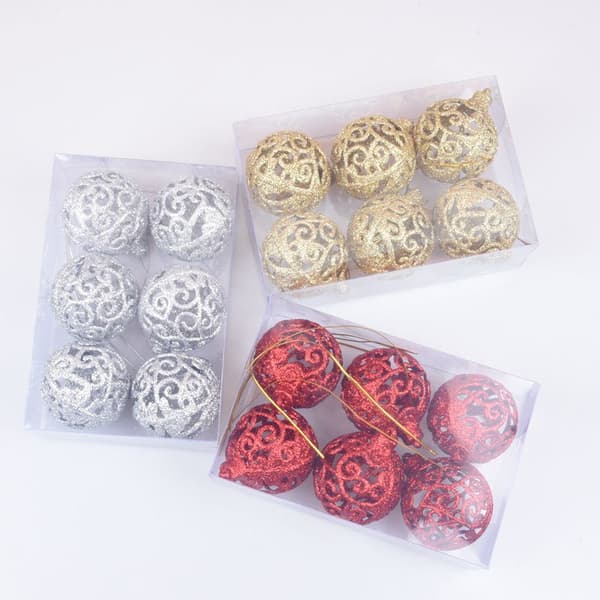 Julgranskulor 6-pack