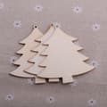 Miniatyrbild 3 av 11: Juletiketter trä 10pcs