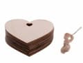 Miniatyrbild 7 av 11: Juletiketter trä 10pcs