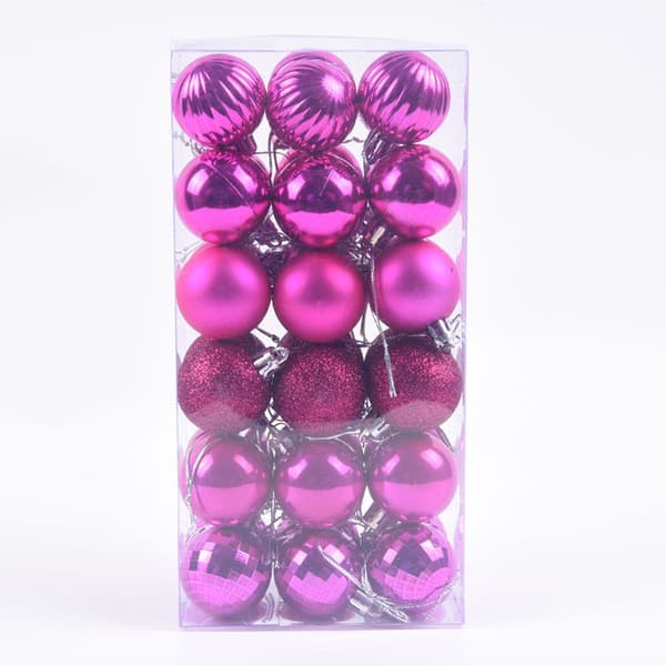36pcs julgranskulor