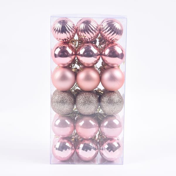 36pcs julgranskulor