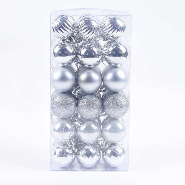 36pcs julgranskulor