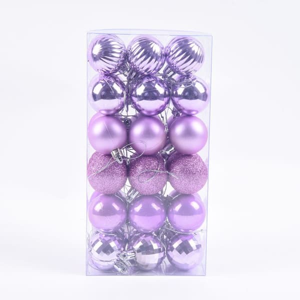 36pcs julgranskulor