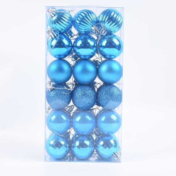 36pcs julgranskulor