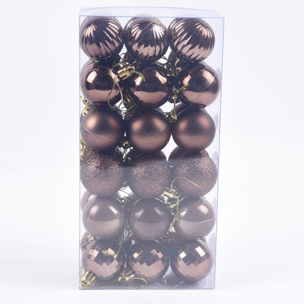 36pcs julgranskulor