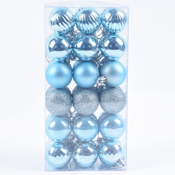 36pcs julgranskulor