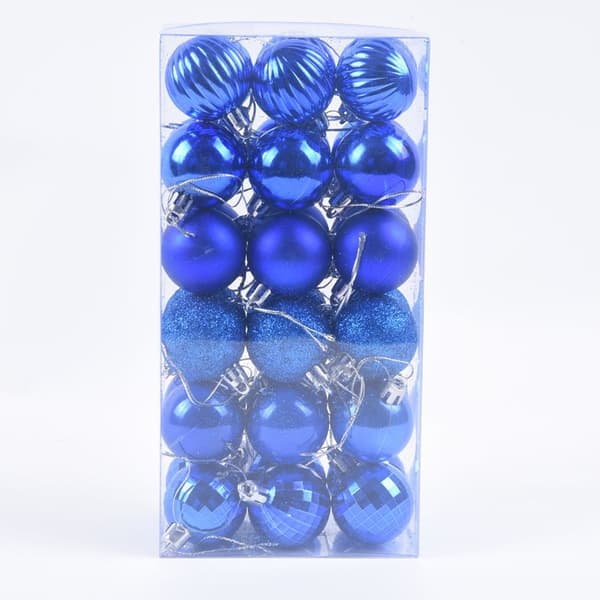 36pcs julgranskulor