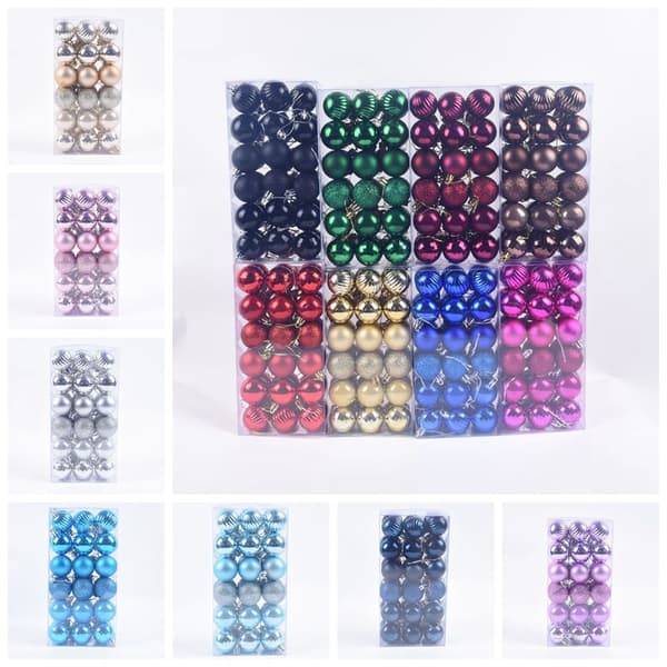 36pcs julgranskulor