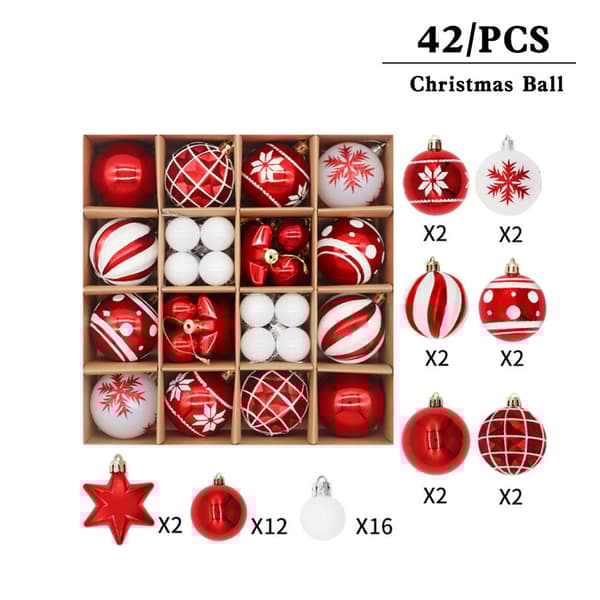 Julgranskulor 16pcs