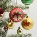 Miniatyrbild 4 av 11: Julgranskulor 16pcs