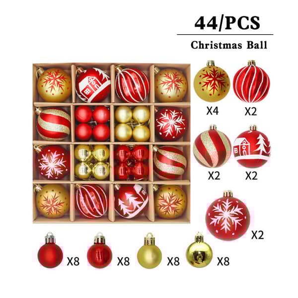 Julgranskulor 16pcs