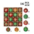 Miniatyrbild 1 av 11: Julgranskulor 16pcs