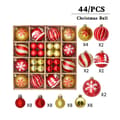 Miniatyrbild 9 av 11: Julgranskulor 16pcs