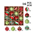 Miniatyrbild 1 av 11: Julgranskulor 16pcs