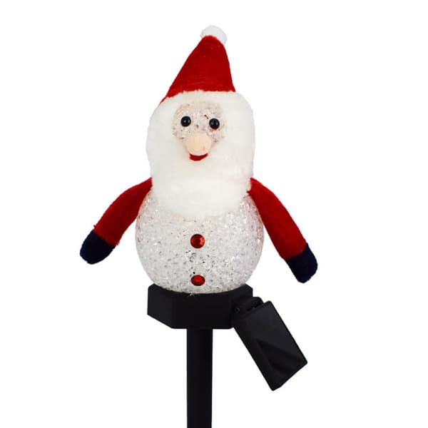 Solcellslampa jul snögubbe