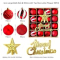 Miniatyrbild 1 av 11: Julgranskulor 40pcs