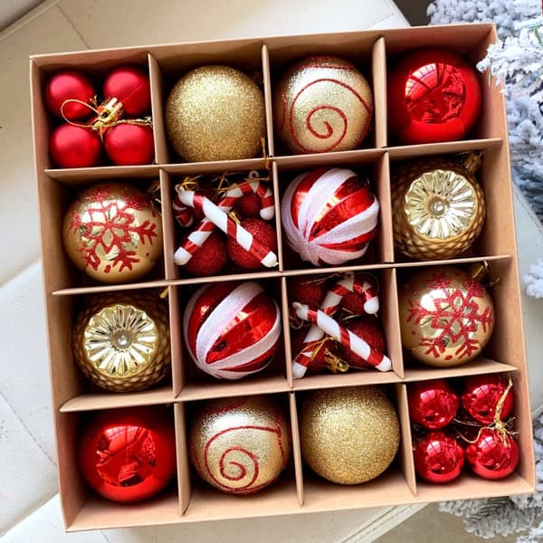 Julgranskulor 40pcs