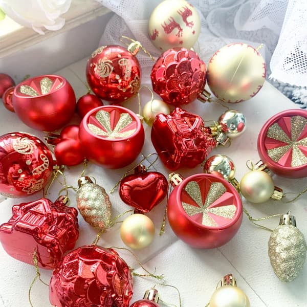 Julgranskulor 40pcs