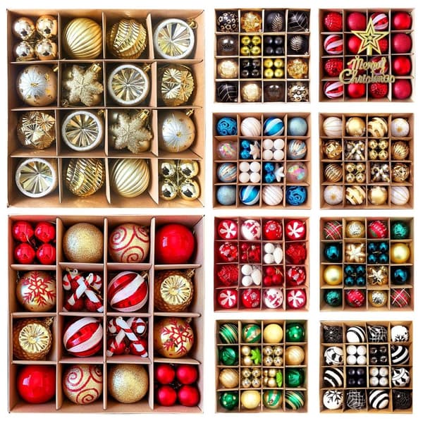 Julgranskulor 40pcs