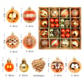 Miniatyrbild 7 av 11: Julgranskulor 40pcs