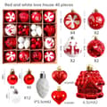 Miniatyrbild 10 av 11: Julgranskulor 40pcs