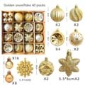 Miniatyrbild 11 av 11: Julgranskulor 40pcs