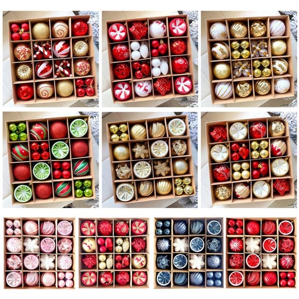 Julgranskulor 40pcs