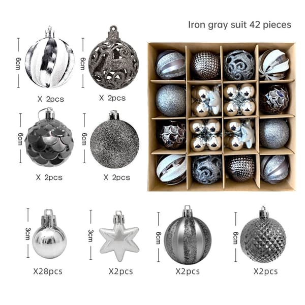 Julgranskulor 40pcs
