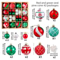 Miniatyrbild 1 av 11: Julgranskulor 40pcs