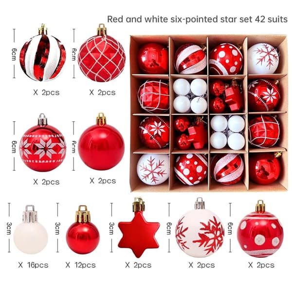 Julgranskulor 40pcs