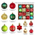 Miniatyrbild 1 av 11: Julgranskulor 40pcs