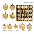 Miniatyrbild 1 av 11: Julgranskulor 40pcs