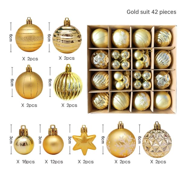Julgranskulor 40pcs