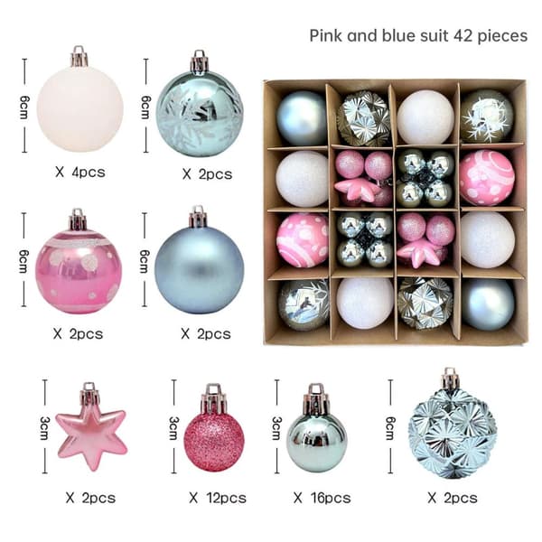 Julgranskulor 40pcs