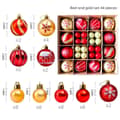 Miniatyrbild 1 av 11: Julgranskulor 40pcs