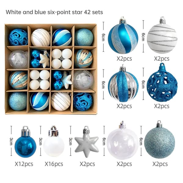 Julgranskulor 40pcs