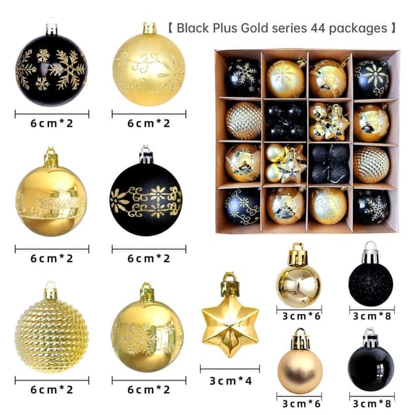 Julgranskulor 40pcs