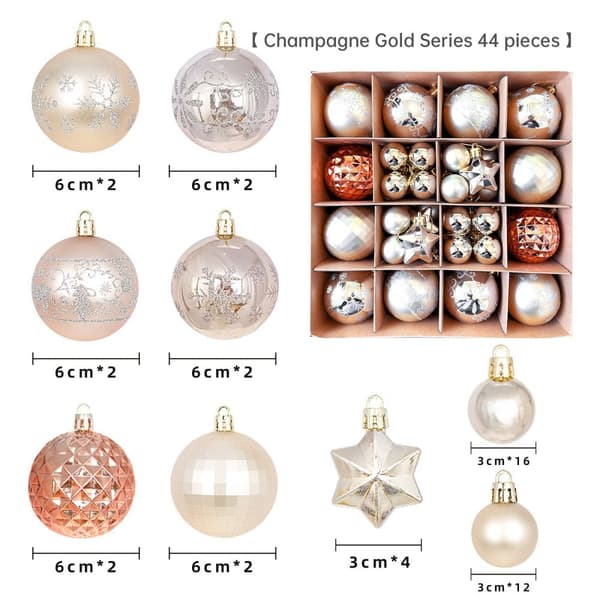 Julgranskulor 40pcs