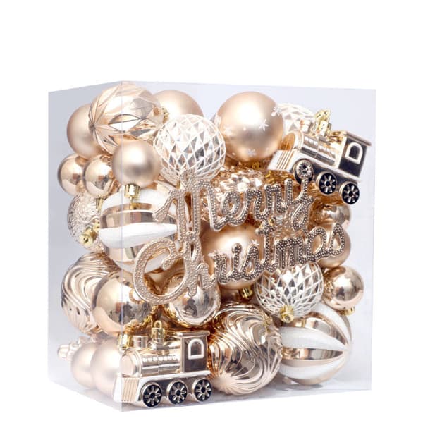 Julgranskulor 65pcs