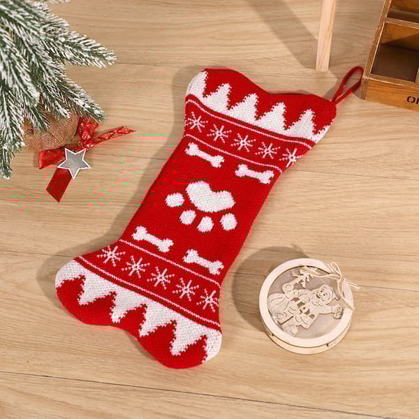 Julstrumpa hundben