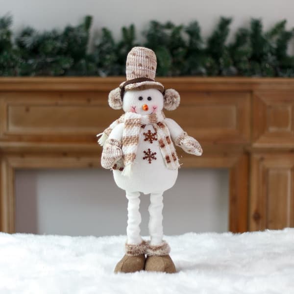 Juldekoration jultomte älg ren snögubbe