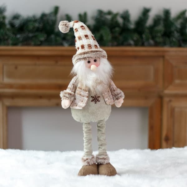 Juldekoration jultomte älg ren snögubbe