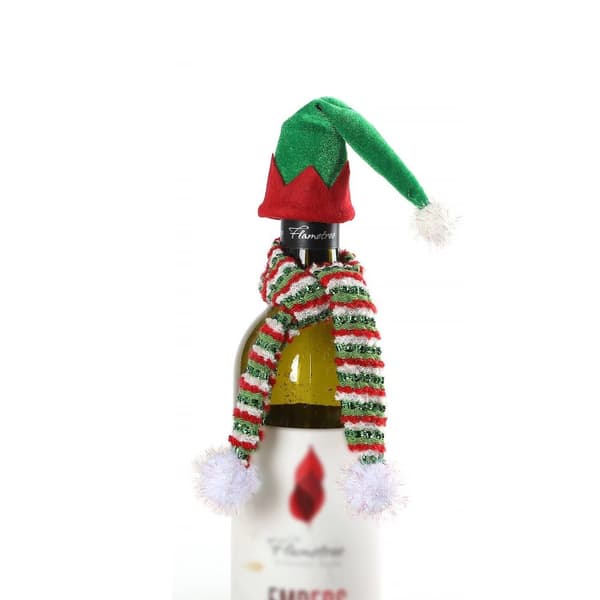 Mössa till flaska jul
