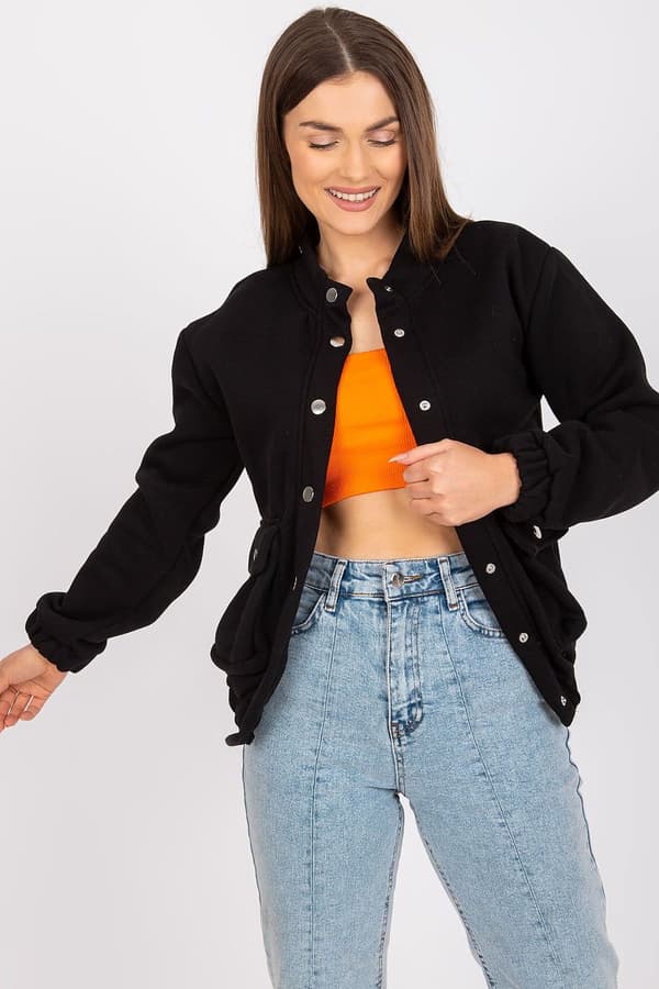 Sweatshirt model 170418 Ex Moda black one-size-fits-all