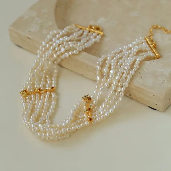 Sötvattenspärla Halsband